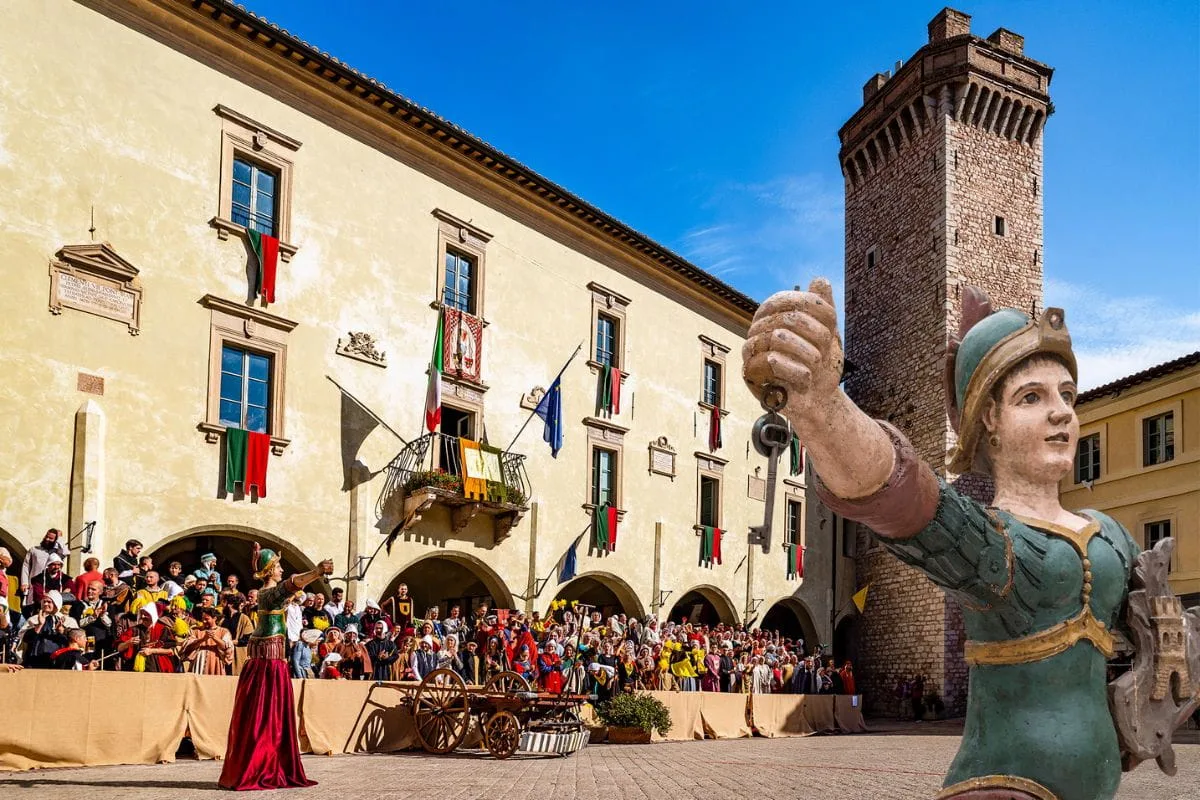 Palio dei Terzieri di Trevi Ottobre Trevano