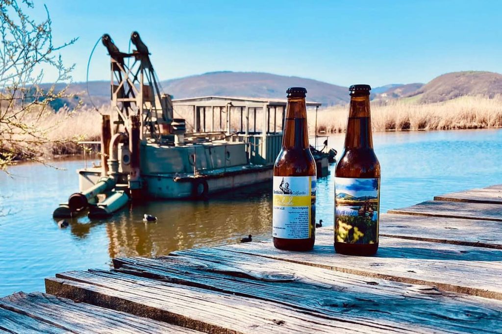 Palude di Colfiorito con birre locali