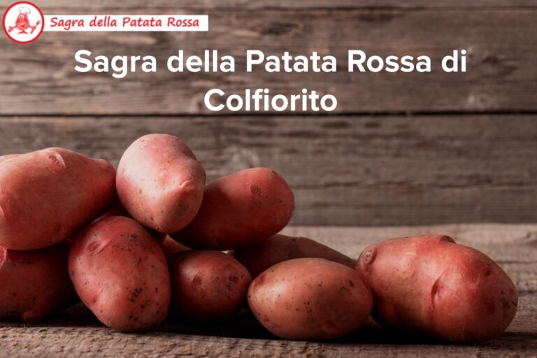 sagra della patata rossa IGP a Colfiorito